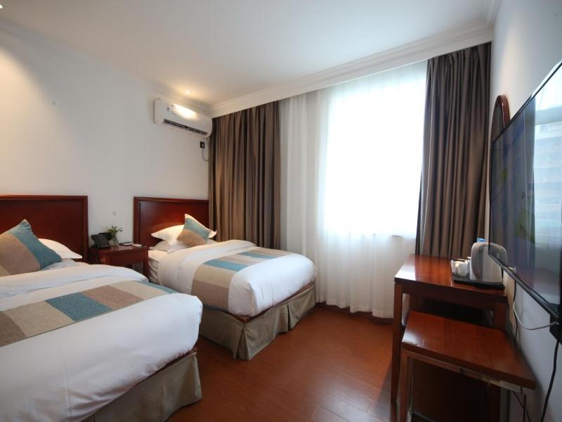 Greentree Inn Shanghai Zhongshan Hutai Hotel Kültér fotó