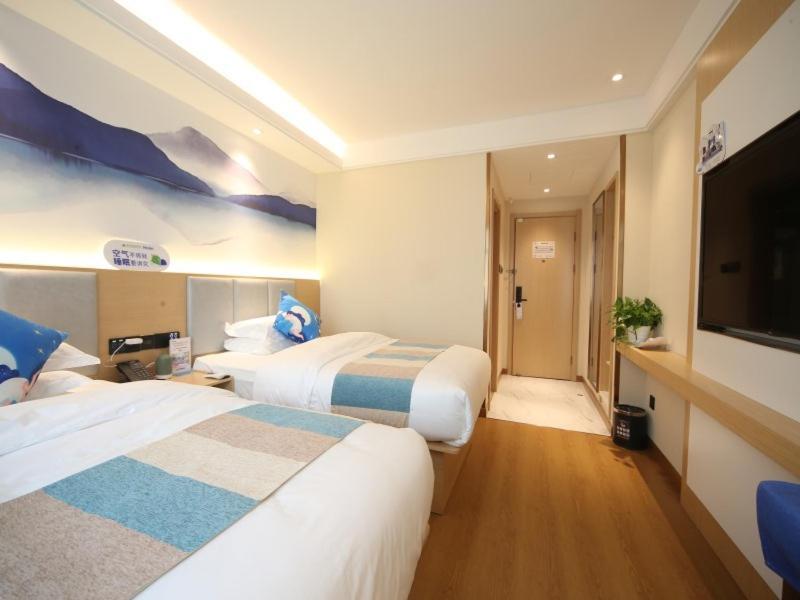 Greentree Inn Shanghai Zhongshan Hutai Hotel Kültér fotó