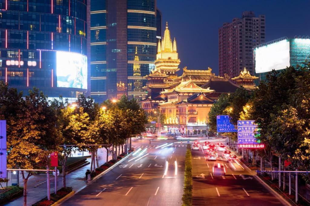 Greentree Inn Shanghai Zhongshan Hutai Hotel Kültér fotó