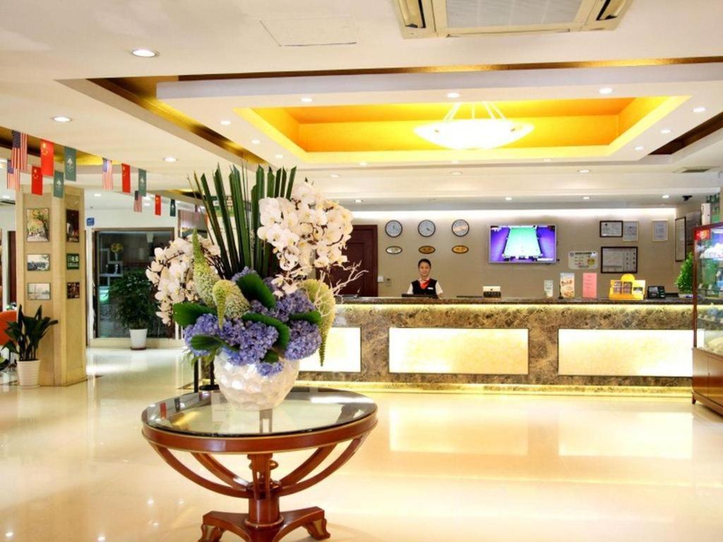Greentree Inn Shanghai Zhongshan Hutai Hotel Kültér fotó