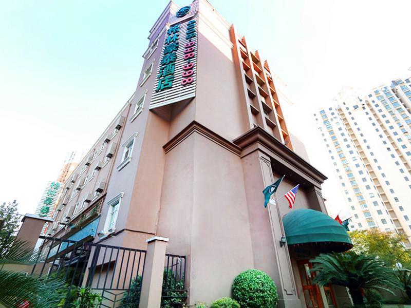Greentree Inn Shanghai Zhongshan Hutai Hotel Kültér fotó